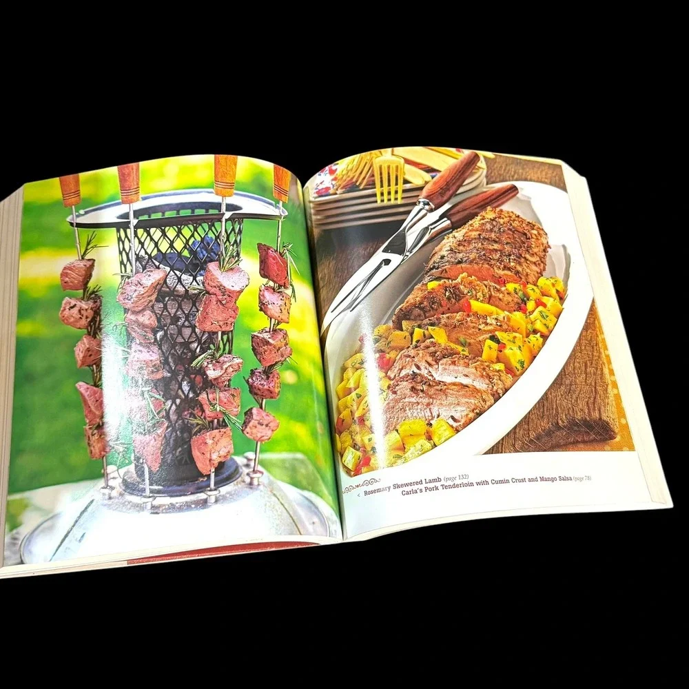 OUTDOOR‎ COOKING Cookbooks Barbecue Nation Patio Daddy-O Outdoor Feasts Lot of 3